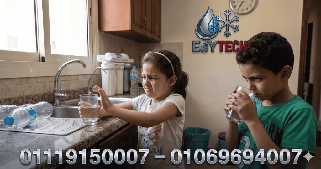 سبب تغير طعم ماء الفلتر ورائحته 2026 – الدليل الشامل للتشخيص والحل النهائي