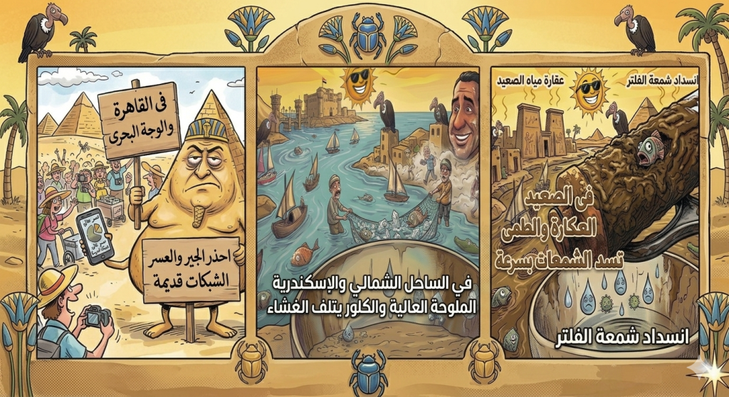 الدليل المصرى الذكى لصيانة فلاتر المياة