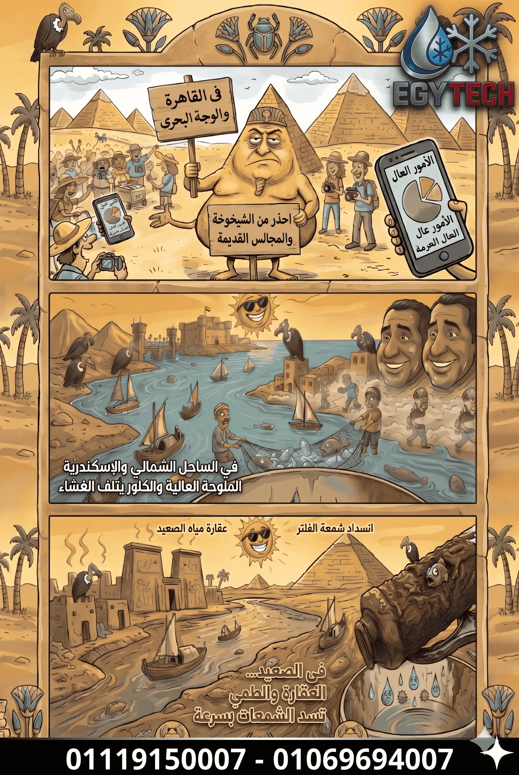 الدليل الشامل لصيانة فلاتر المياه في مصر