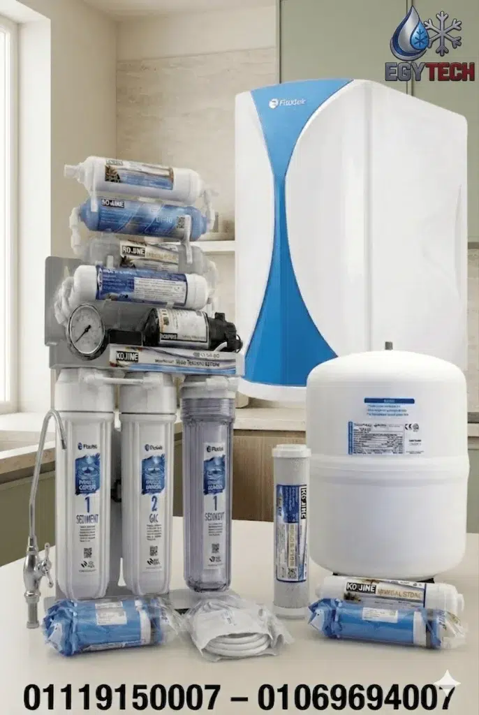 الفرق بين فلتر مياة فلوكستك 7 مراحل وفلوك استك 7 مراحل بوكس