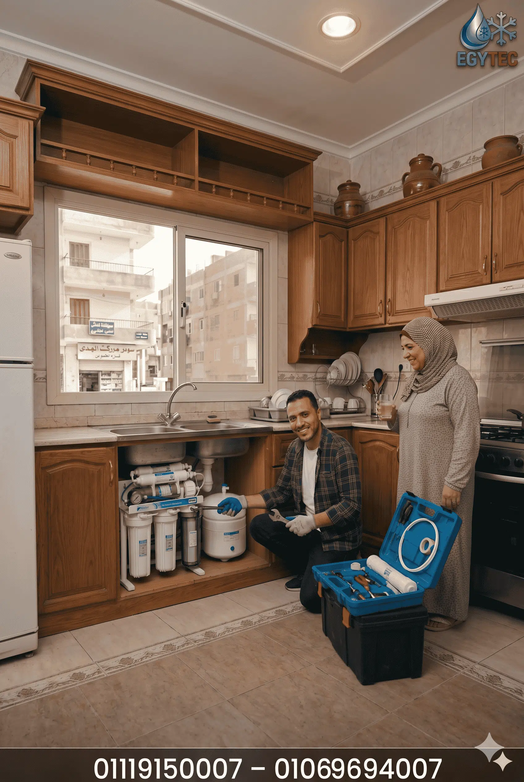 شركة صيانة فلاتر مياة فى فيصل