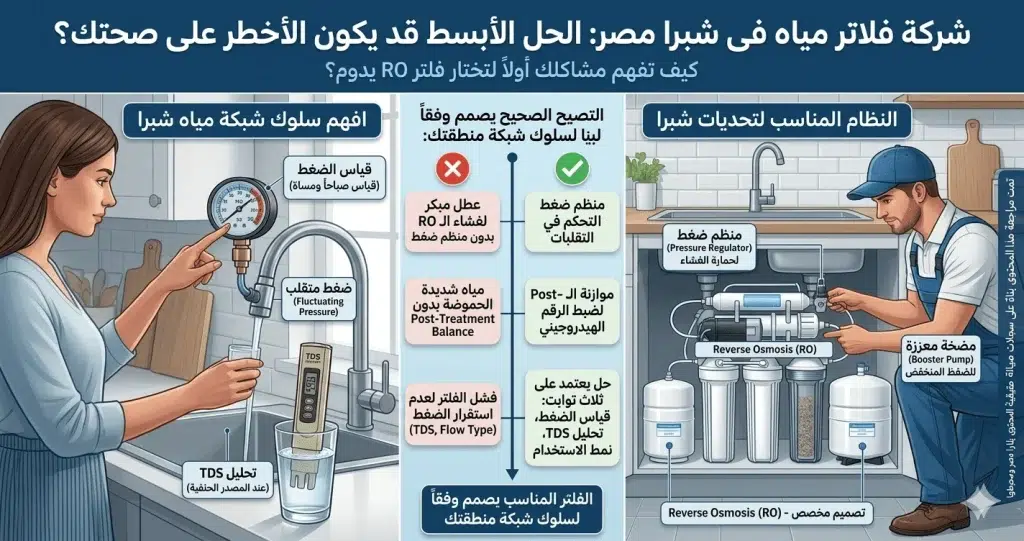 شركة فلاتر مياة فى شبرا مصر